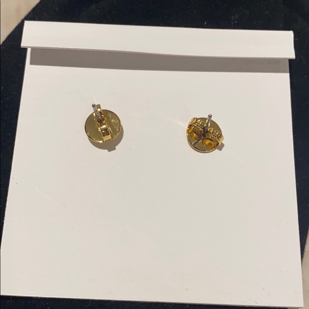 Tory Burch gold stud earrings - Picture 4 of 4